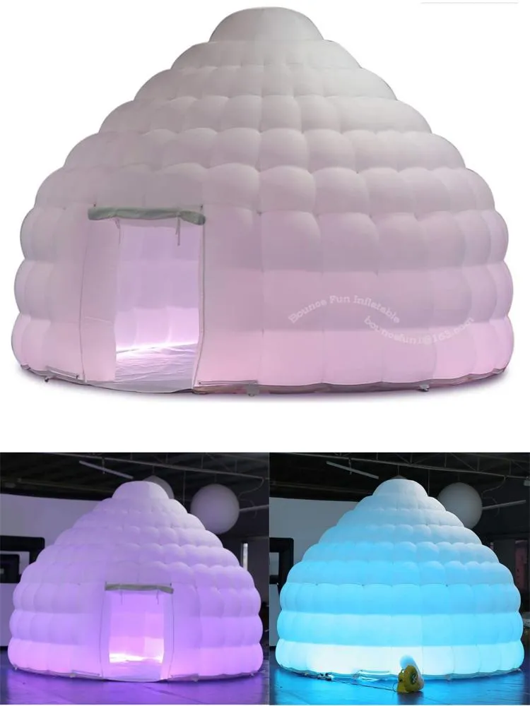 Inflatable igloo store playhouse