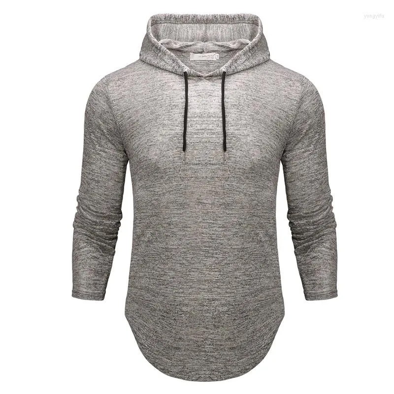 Men's Hoodies Standard European Size Large Fashion Foreign Trade High Quality Hooded Casual Sweater M-2xl