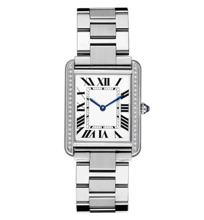 U1 de melhor grau AAA Womens Womens Diamond Buzel relógios nova série de tanques Top moda Casual 32mm 27mm 24mm Real Leather Quartz Montres de Ultra Thin Lady Wristwatches Watch