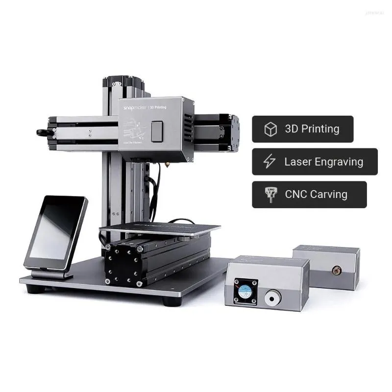 Yazıcılar Snapmaker 3D Baskı Lazer Gravür CNC Kesme Çok Function Üç-Bir-Bir-Bir Arada Diy Kit Yüksek Hassas Ev