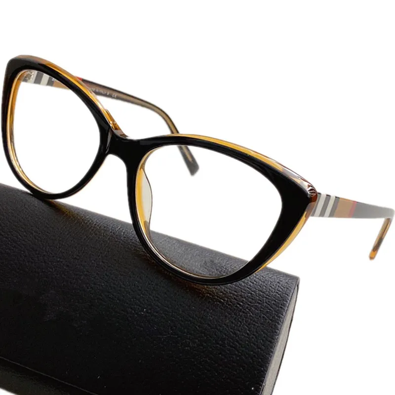 Nieuwe moderonde Cateye frame Elegante dame kleine vlinderglazen 52-19-145 Kwaliteit Italië plaid-plank fullrim voor voorgeschreven Galssses full-set case