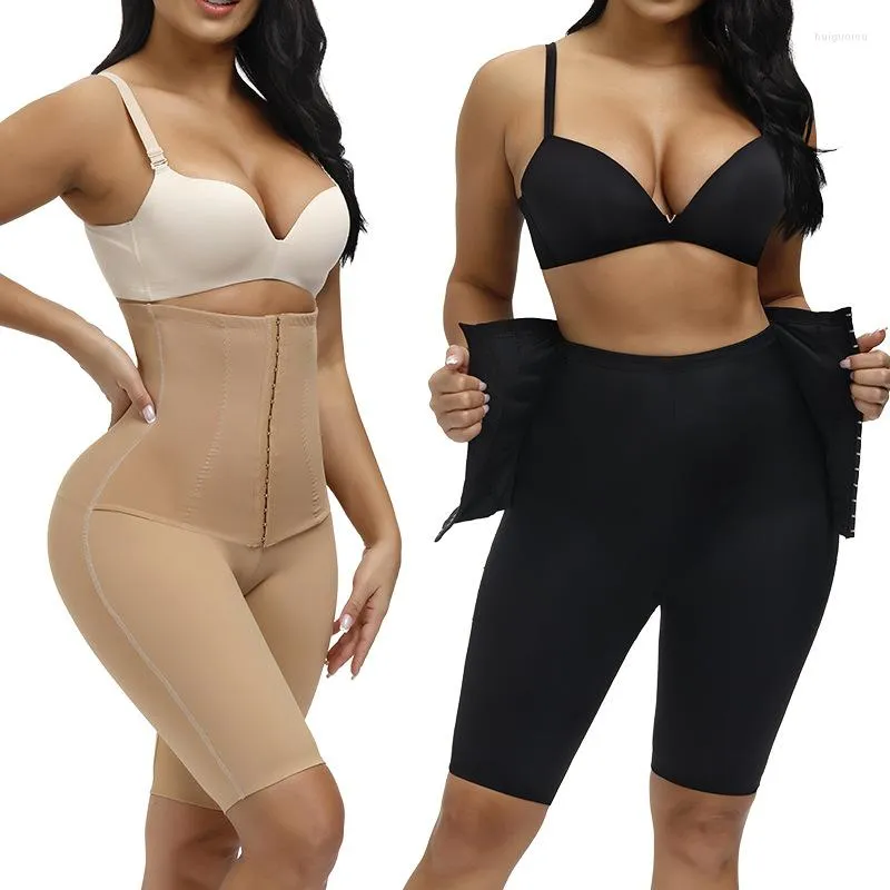 Women's Shapers High Waist Body Shaper Panties Push Up Buttocks Women Trainer Corset Girdle Button-up Tummy Control Flat Stomach