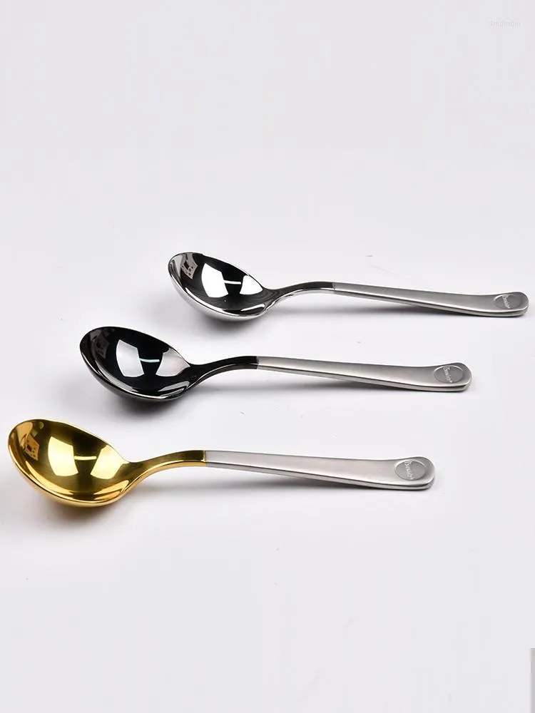 Zestawy naczyń obiadowych Brewerta Coffee Cup Pomiar Spoon SCAA Standard Titanium Ald Stal Strażność ze stali nierdzewnej z magazynami Bagdinnerware