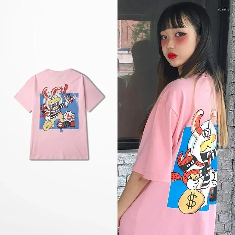 メンズTシャツウルツァン韓国特大2022夏の面白いシャツメンファッションデザインハラジュクヒップホップスケートボードビンテージTシャツアジアサイズ