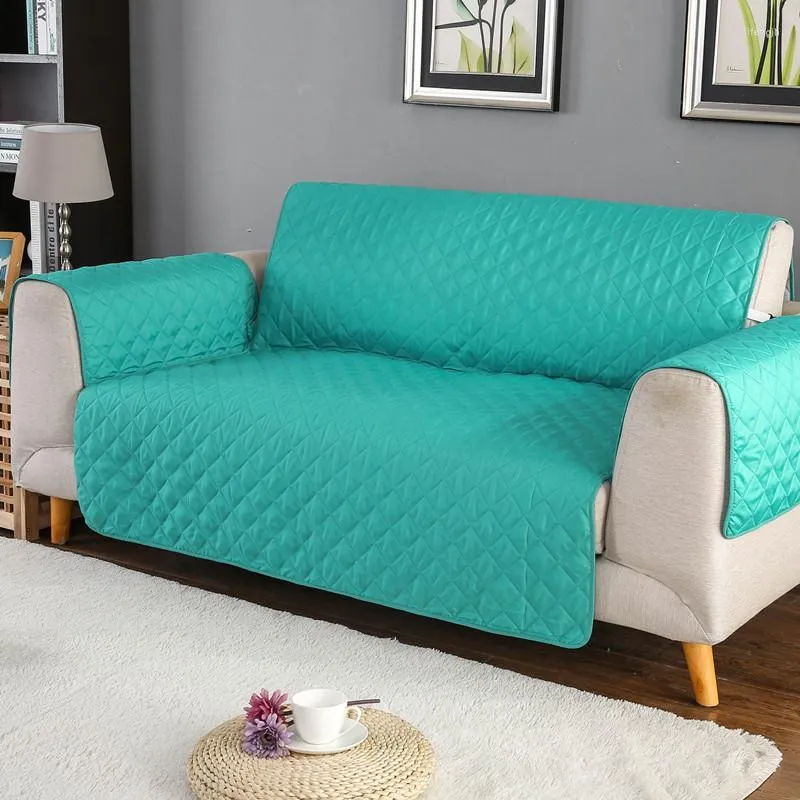 Tampas de cadeira capa universal de sofá de cor sólida lavável Removável Couch Couch Pets Slipcovers Slipcovers/dois/três lugares