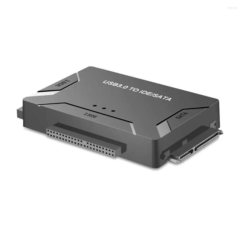 Cabos de computador 5 Gbps de alta velocidade Conversor universal USB3.0 para SATA/IDE 2.5 polegadas 3,5 polegadas Caixa de caixa de disco rígido externo Cabo de adaptador para PC