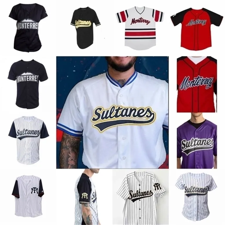 Sultanes de Monterrey ユニフォーム 背番号50 M Monterrey Soccer Jersey Men Full Sleeve Polyester Customizable