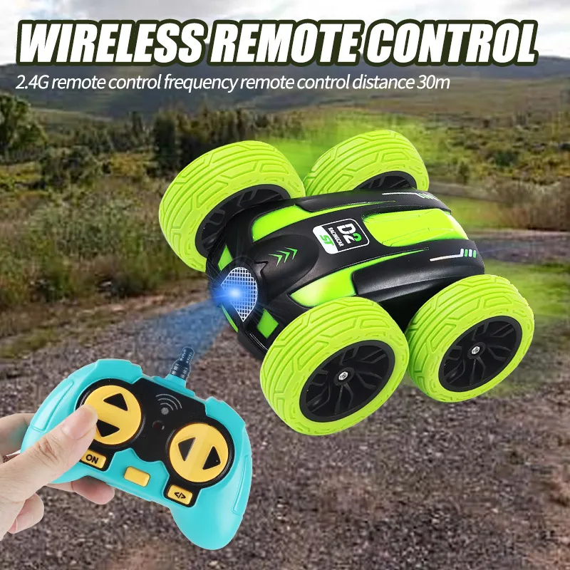 New RC Car Off Road Remote Control Drift Cars 2.4G 4CH Stunt 360 Degree