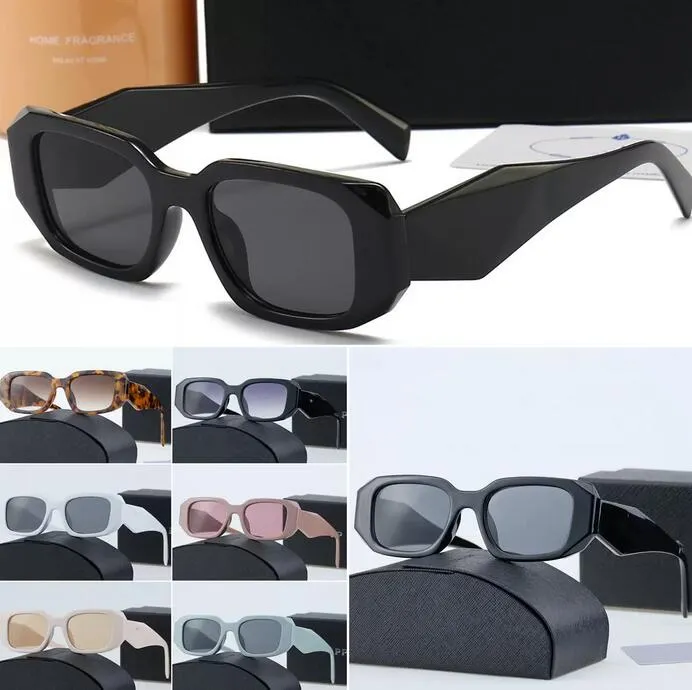 Fashion Designer Sunglasses For Man Woman Classic Eyeglasses Goggle Outdoor Beach Sun Glasses 6 Color Optional with box