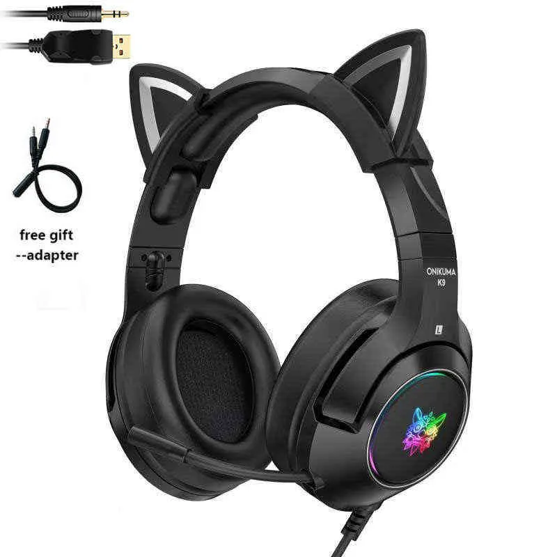 Gaming headset online cat ears