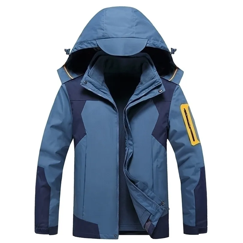 Mens Down Parkas Outdoor Vintage Tjock Jacka Women Coat Män treinon Fleece Liner utomhuskläder Vindtät Vattentät Vinterkvinna 220919