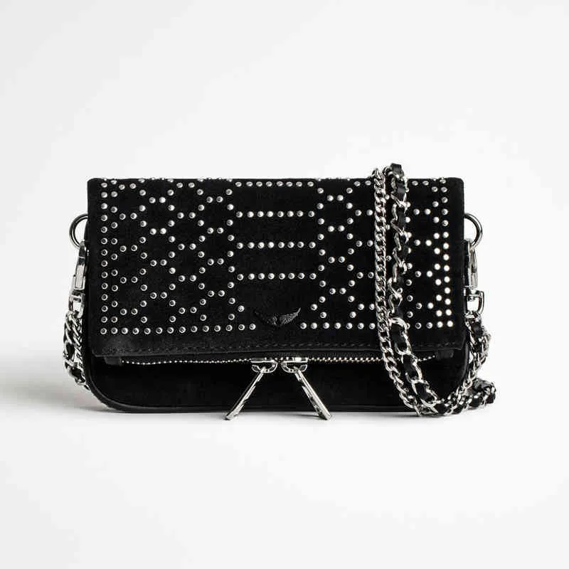 Zadig Voltaire Designer Black Suede Clutch Bag Classic Cowhide Handbag With  Double Mobile Phone Pockets For Women Discounted Micheal Valentines Day  Gift Style 091 From Marcjacobsbags, $125.96 | DHgate.Com