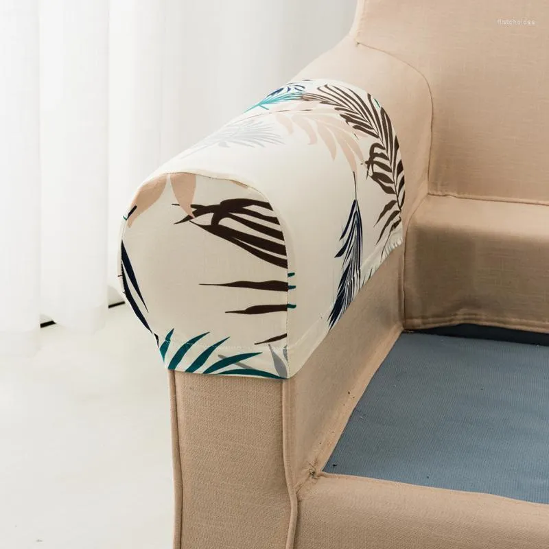 Housses de chaise 2 pièces meubles canapé accoudoir couverture canapé bras étui tapis protecteur amovible outils anti-poussière durables