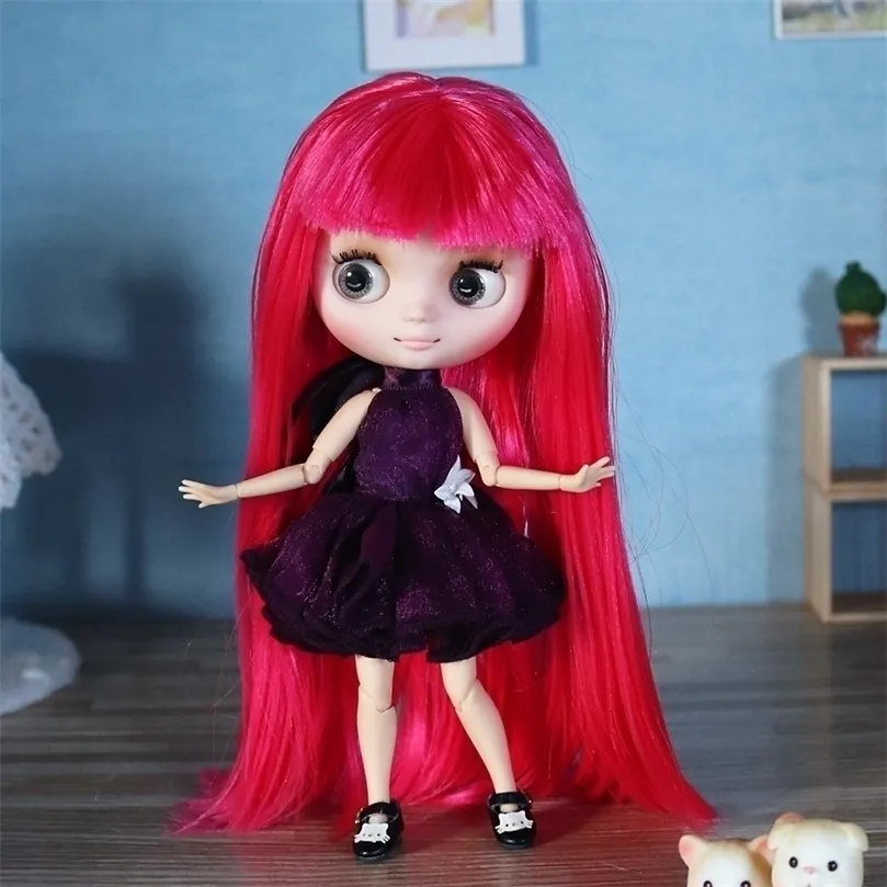 Lodowe DBS Blyth Middie Doll Body 20cm Dostosowany pełny zestaw, w tym ubrania i buty DIY Prezent dla dziewcząt 220816