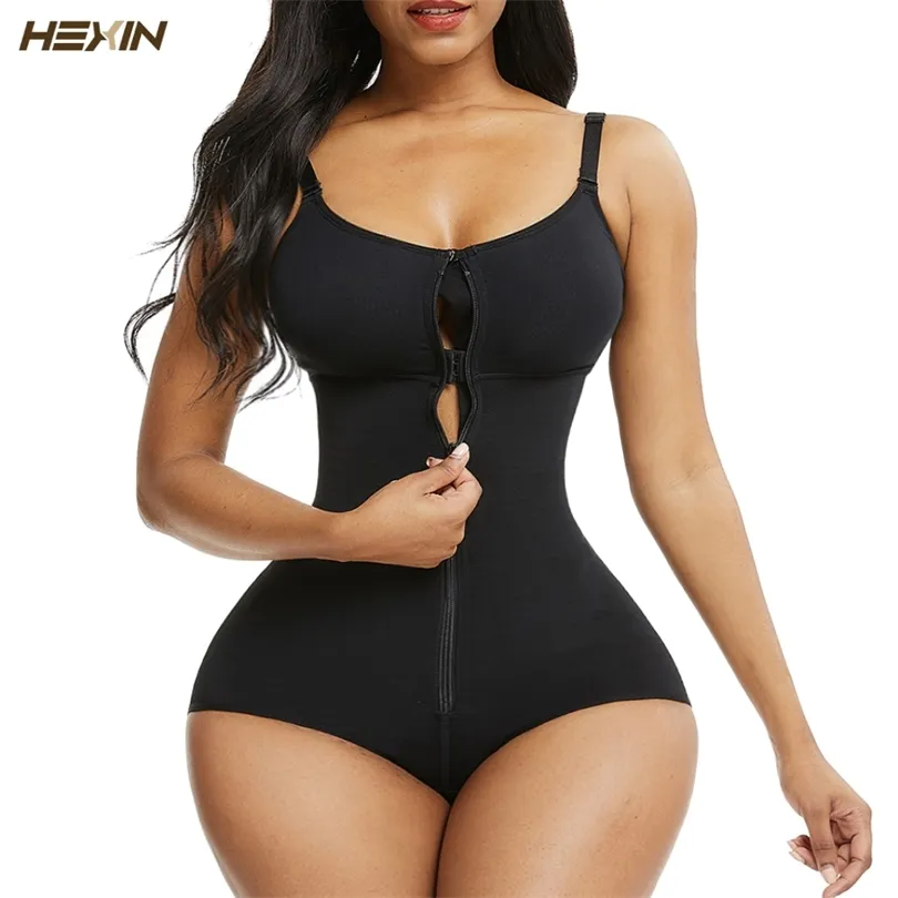 Femmes Shapers Fajas Colombianas corps complet Corset taille formateur liants Shapewear Push Up bout à bout minceur gaine sous-vêtements 220919