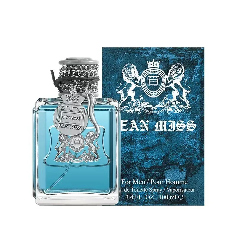 Jean Miss Men profumo che dura Eau de toilette seduce feromoni da uomo a bottiglia spray di colonia per menu più di qualità 100ml