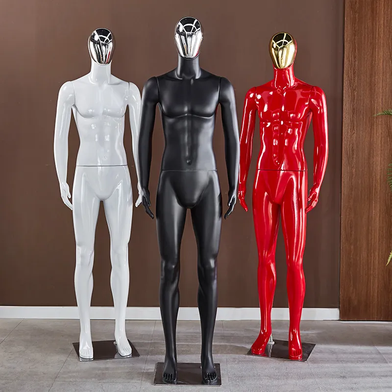 Customizable Multicolor Fiberglass Full Body The Mannequin 2 For Men