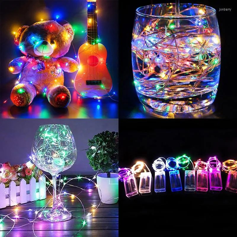 Cuerdas 30LED Fairy String Light Durable Yard Paisaje Lámpara Jardín