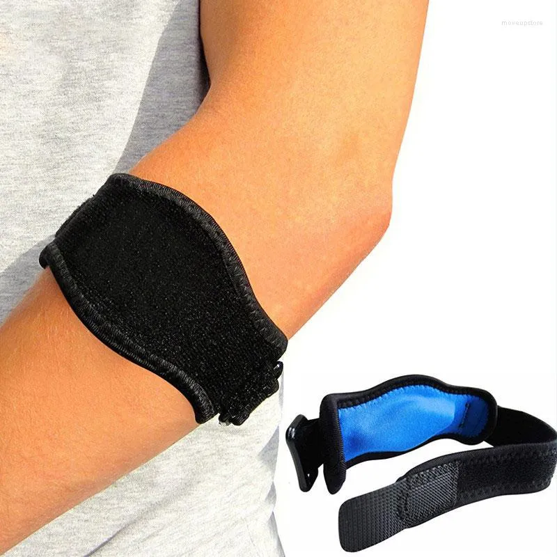 Ginocchiere Adjustbale Tennis Gomito Brace Support Guard Cinghia del golfista Dolore laterale Epicondilite Accessori per la sicurezza nello sport