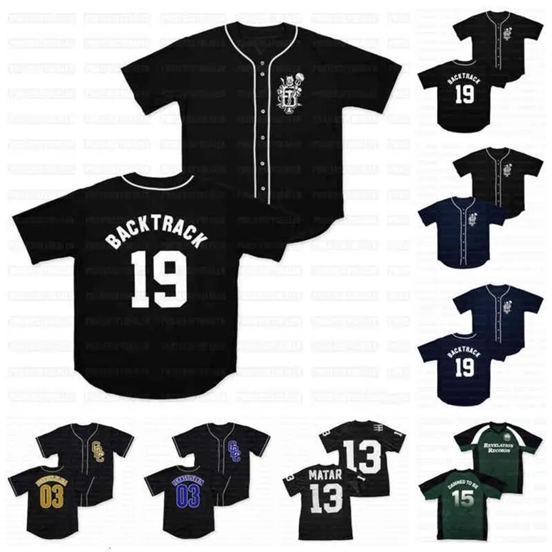 GlaC202 Backtrack Devil Monogram Baseball Jersey Cold Cuts Merch Camisetas personalizables para jóvenes y mujeres