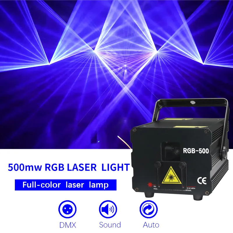 High Power RGB500mw Full Color Laser Light For Stage Laser Light