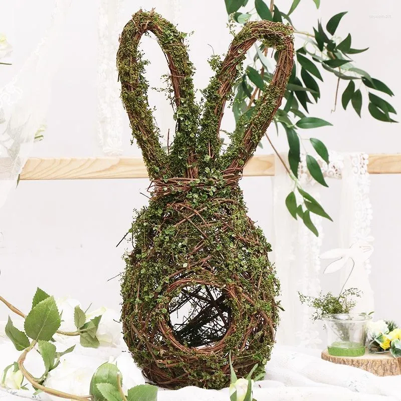 Decoratieve bloemen Top St Patrick's Day kunstmatige paasdecoraties vogels nest tuin tuin hangende ornamenten 2022