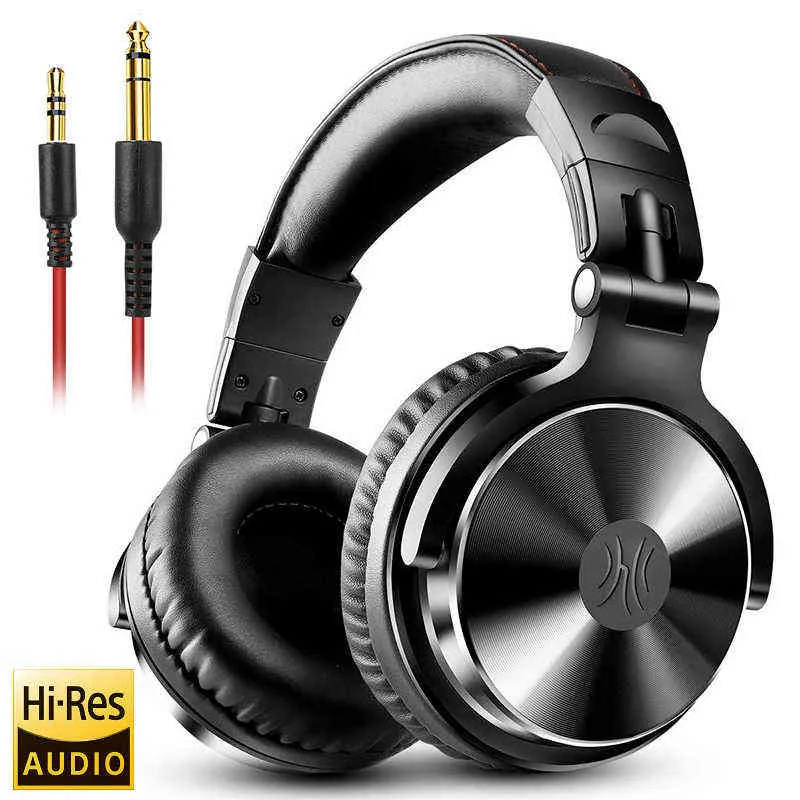 Casques Oneodio Over Ear Casque Hifi Studio DJ Casque Filaire