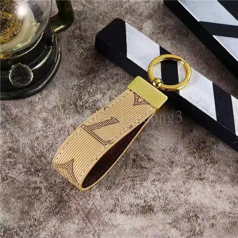 Keychain For Men Women Designer Keychains Brand Key chain Letter Unisex Car Cortex Keyring Quality Classic Accessories2380