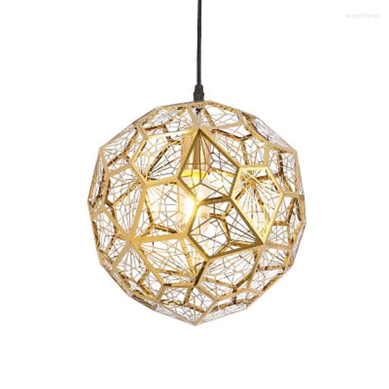 Pendant Lamps Nordic Creative Personality Designer Chandelier Single Head Diamond Ball Small Simple Restaurant