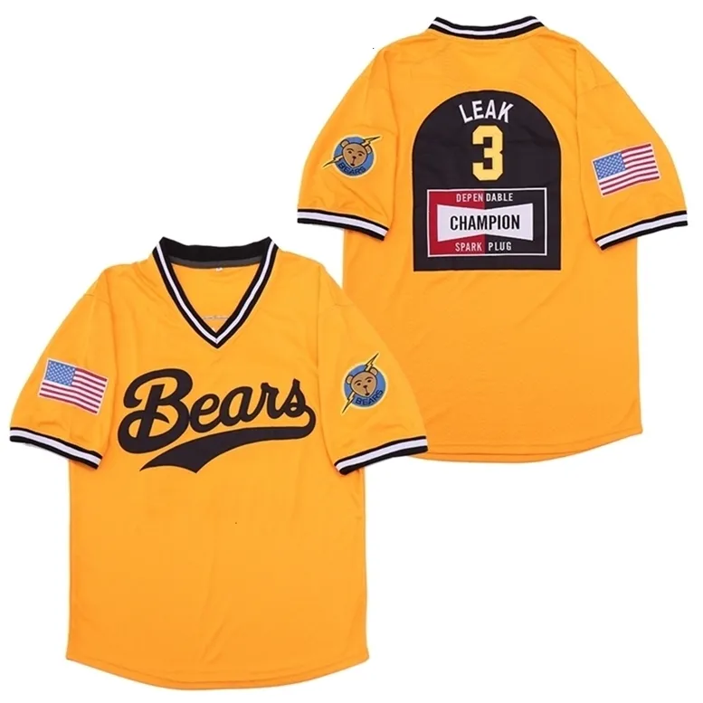 Glamit The Bad News Bears Movie Jersey 12 Tanner Boyle 3 Kelly Leak 11 Amanda Whurlitzer Movie Baseball Jerseys White Yellow Black