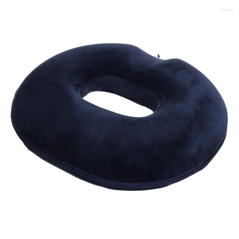 Pillow memória espuma de espuma ortopédica assento macio cauda mole osso coccyx aliviamento hemorróida donut têxtil caseira