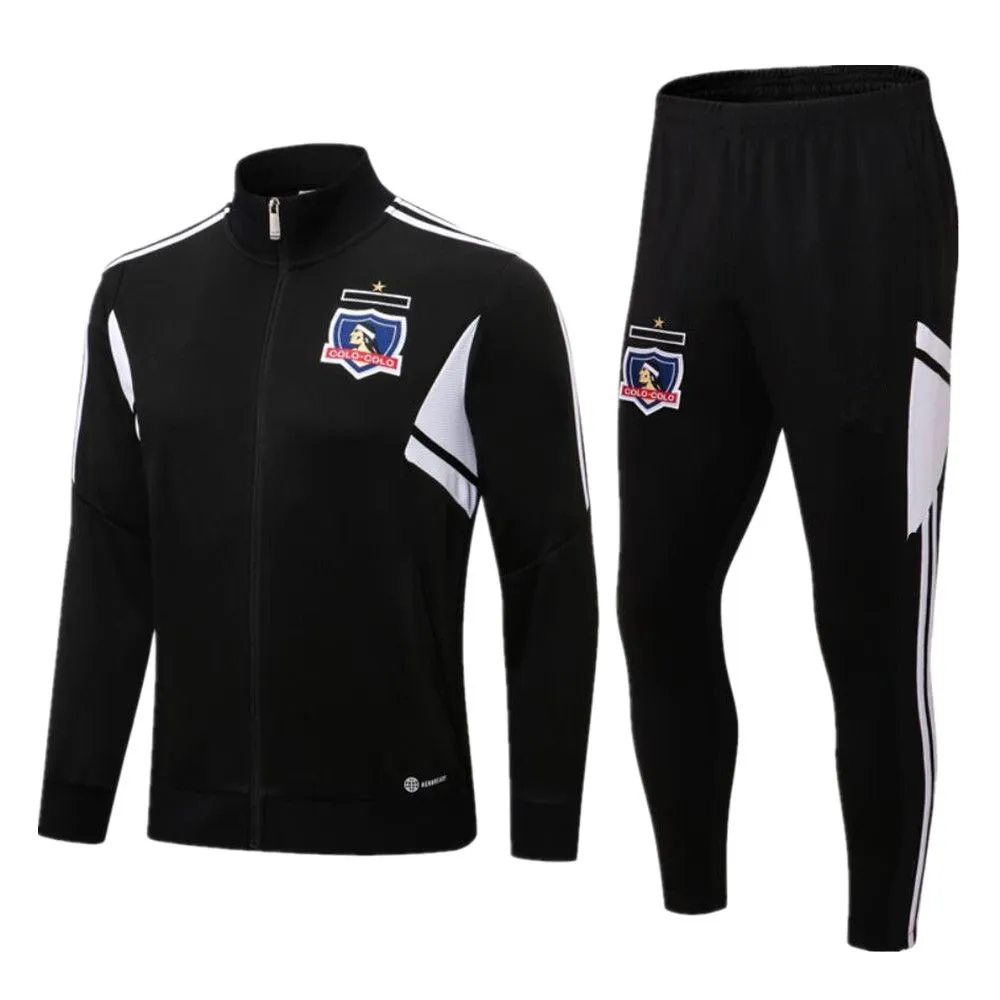 2022 2023 Colo Soccer Jacket Tracksuits 22 23Club Social Maillots De Foot Colo-Colo Training Suit Define Santos Bolados Arriagada