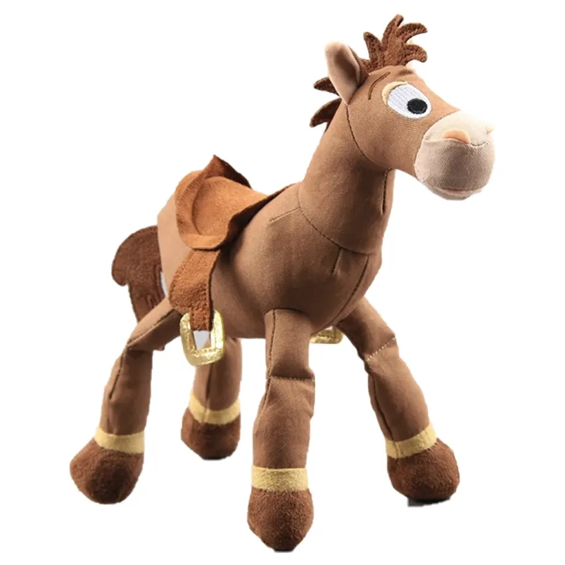 Pluche poppen 25 cm cartoon verhaal knuffel dieren bullseye schattig klein paardenmodel pop verjaardag meisje baby kinderen cadeau voor kinderen speelgoed 220919