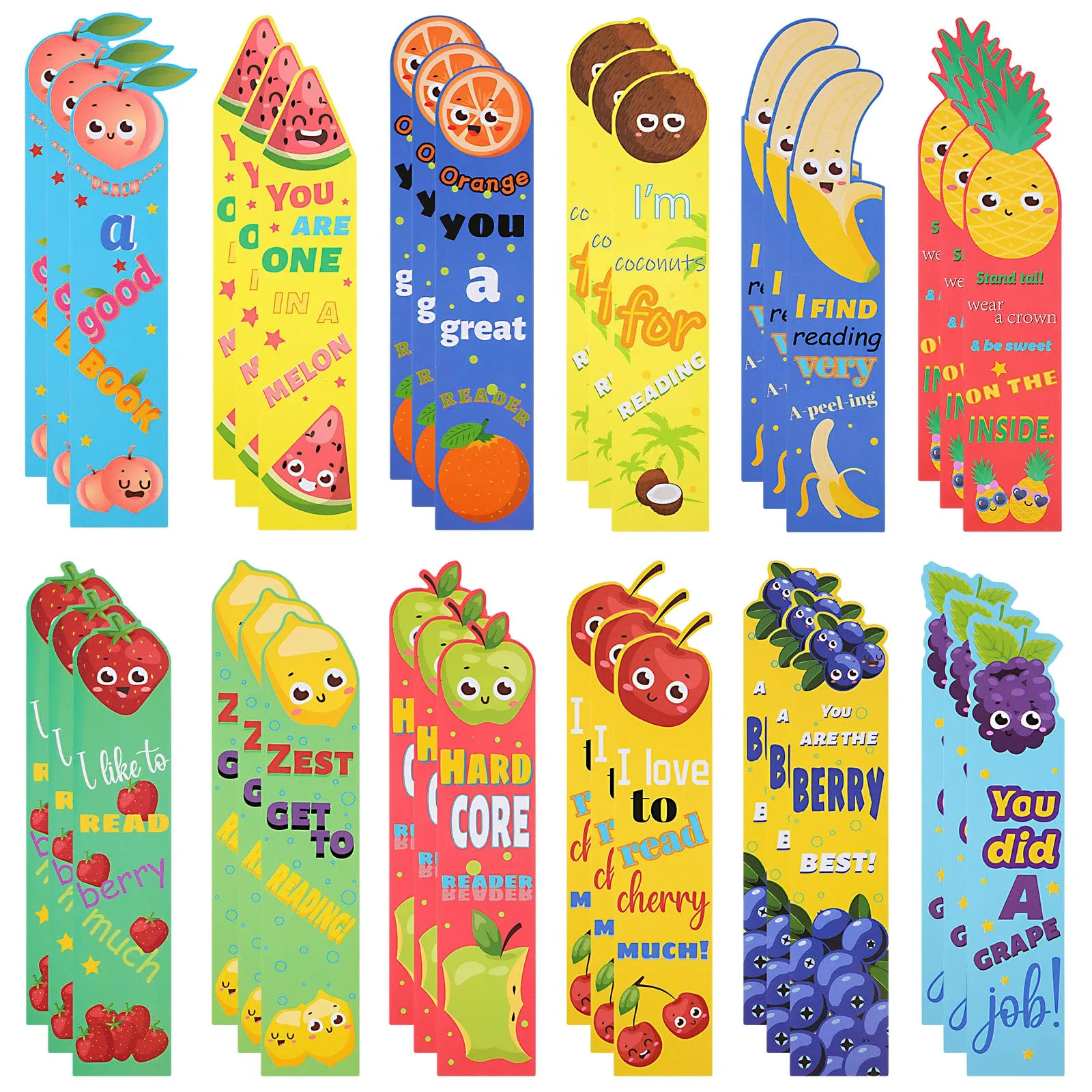 Bookmark l Scratch and Snif fruit geurende bladwijzers klaslokaal plezier voor kinderen meisjes jongens tienerschool student 12 stijlen drop dhseller2010 amequ