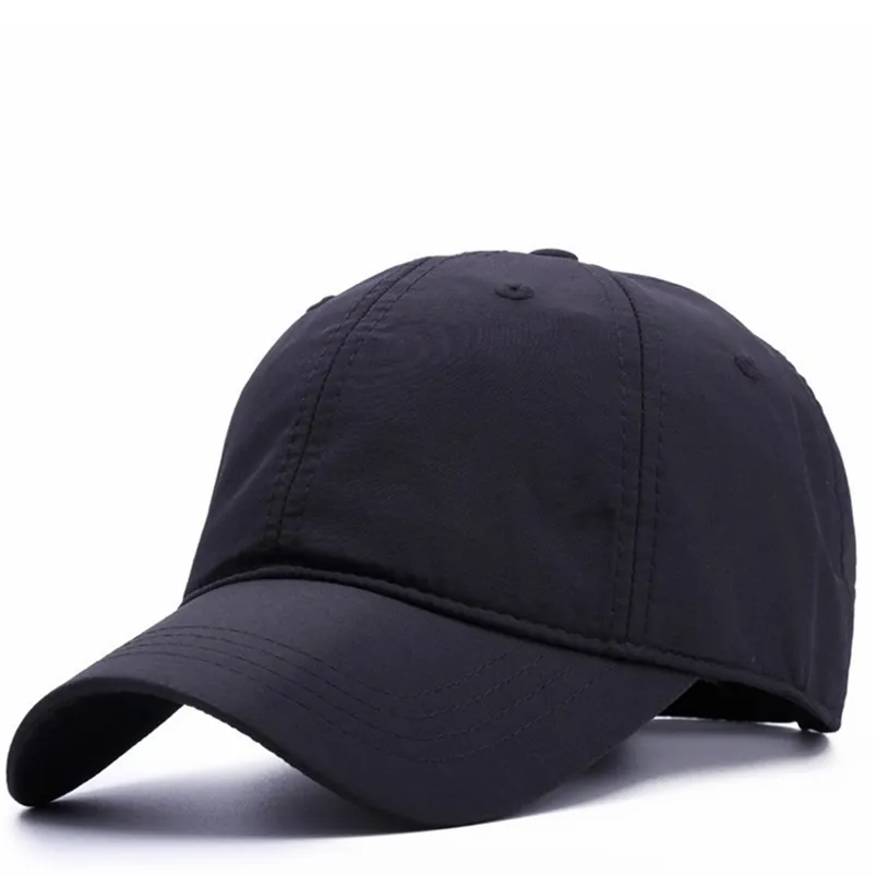 Ball Caps Big head man large size baseball hats summer outdoors thin dry quick sun hat men cotton plus sport cap 56-60cm 60-64cm 220920