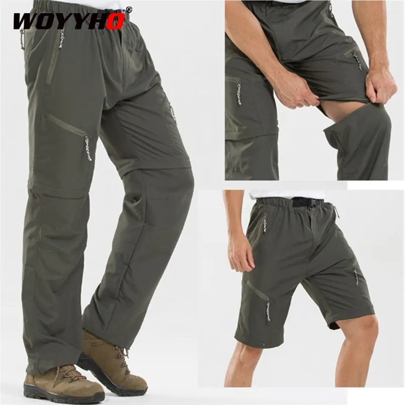 Pantalon de plein air Hiver Polaire Séchage Rapide Détachable Randonnée Hommes Sport Été Escalade Trekking Pantalon Respirant Short De Pêche 220919