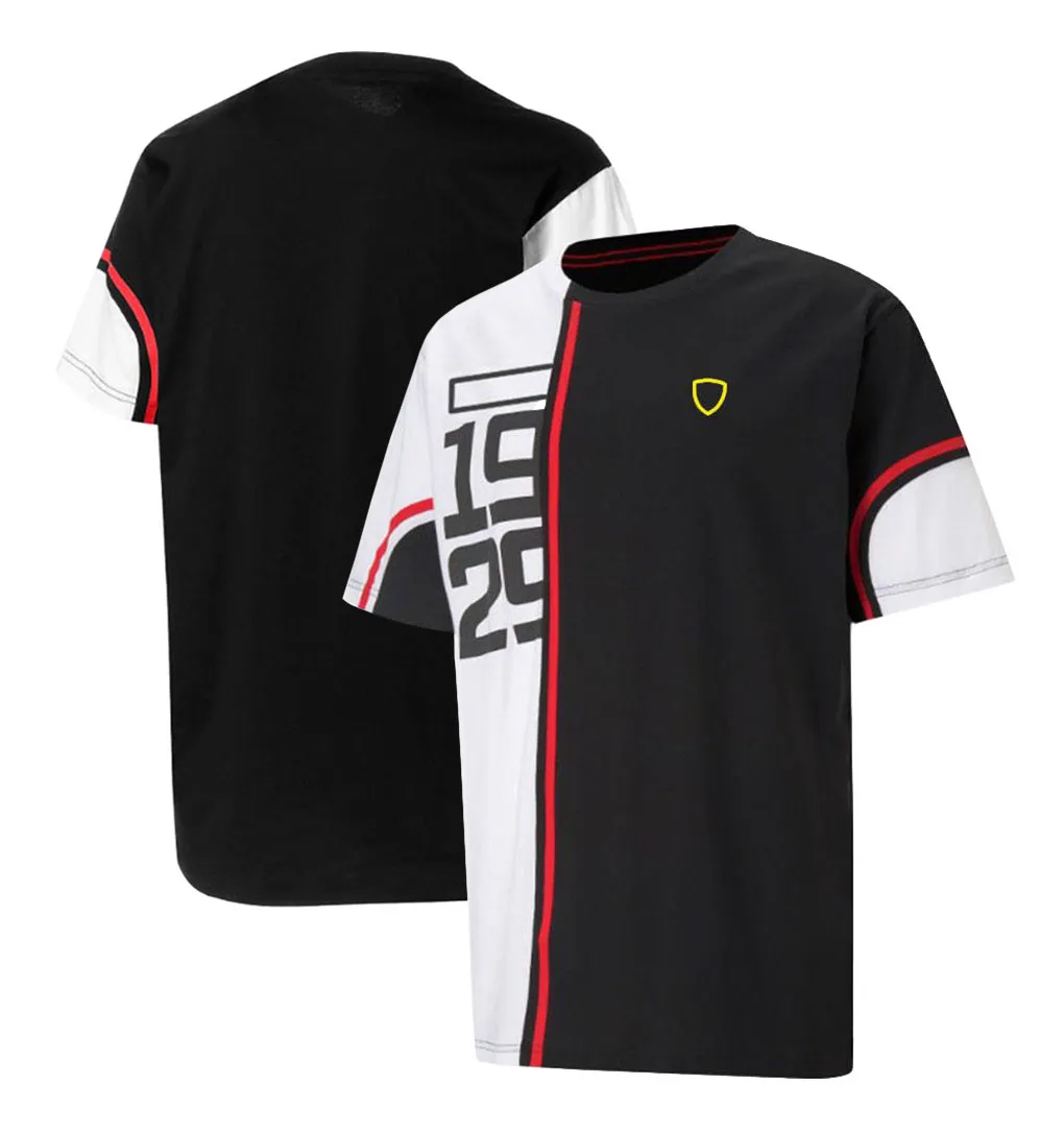 Camiseta Fórmula 1 F1 2023 Terno de corrida de manga curta Casual Sports Quick Dry Top328p