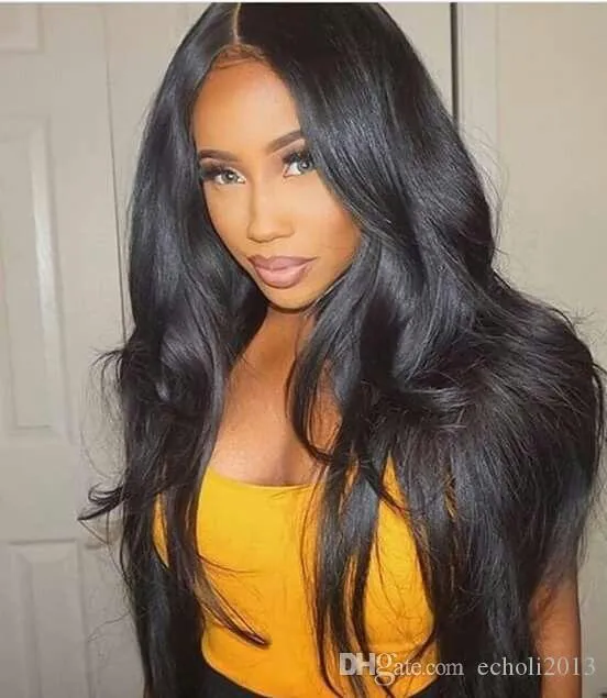 360 250% Density Wavy Straight 360 Lace Frontal Wig Pre- Plucked Natural Hairline Glueless Front Wigs for Black Women with Baby Hair