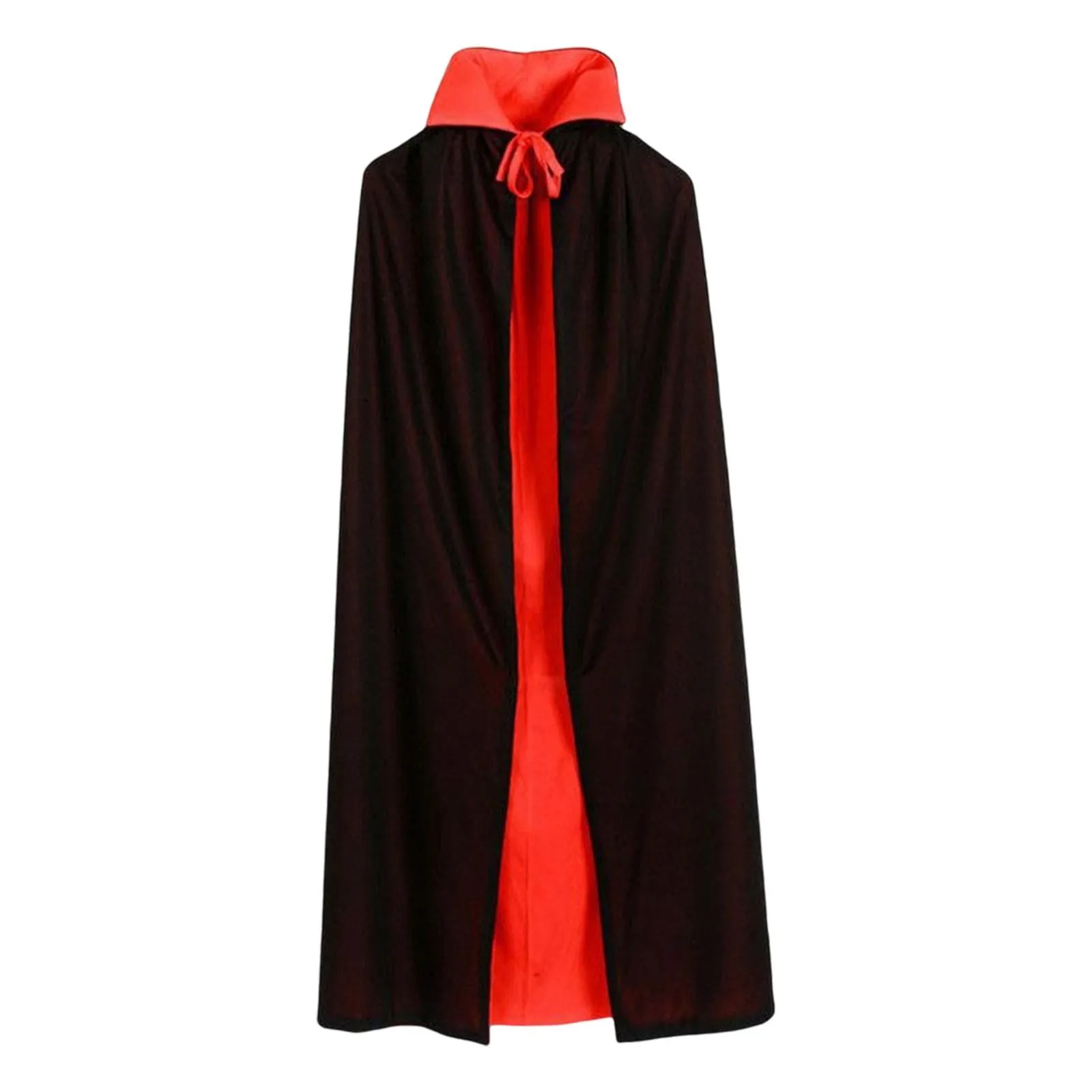 Medieval Halloween Cloak Death Cowl Cloth Wizard Witch Cape 150cm Robe for Christmas Cosplay Vampire Fancy Dress Men