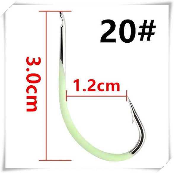 Of High Carbon Steel Fishing Hook No Barb With Luminous Hook For Asian Carp Fishing  Gear In 3 Sizes 20# 24# F 702147 From Fed26, $17.99