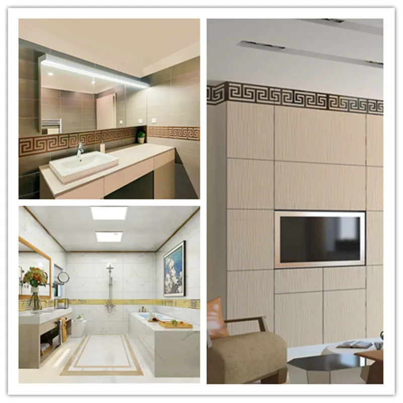 Wall Stickers 10x10cm Acrylic Mirror Sticker With Adhesive For Living Room  Bedroom Edge Strip Corner Line Building Border Home Decor 230829 From  Dou08, $8.4