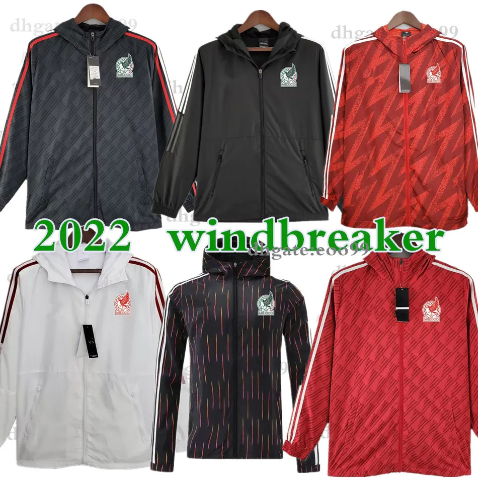 H.LOZANO 2022 Jersey de futebol do M￩xico Argentina Windbreaker Full Zipper 22 23 Chicharito Lozano Dybala di Maria Vela Raul Men Messis Football camisas de futebol