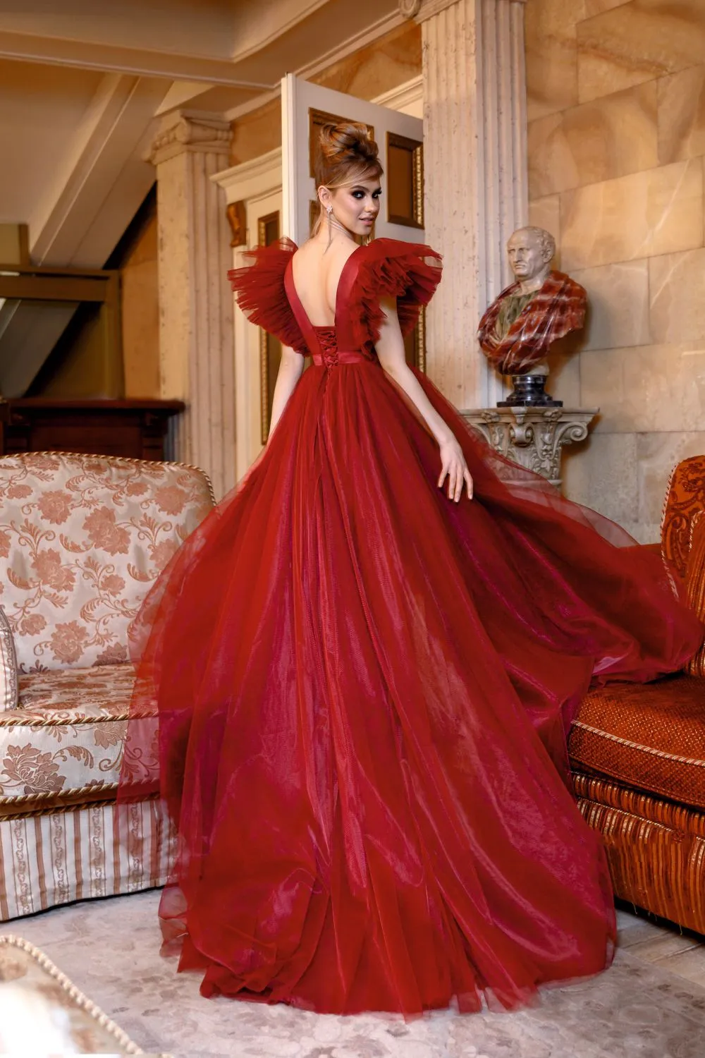Modern Black Hi Lo Party Prom Dresses Puff Sleeve... From Chicweddings,  $110.85 | DHgate.Com