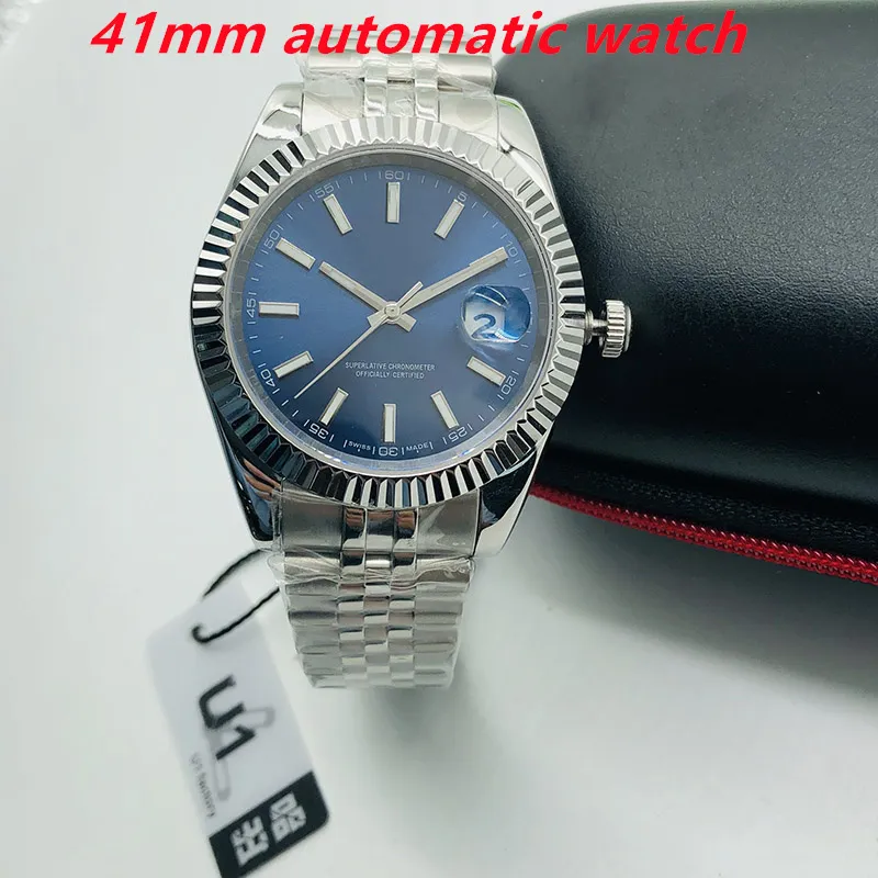 Montre saphir lumineuse pour hommes, entièrement en acier inoxydable, 36/41MM, 2813, mouvement mécanique automatique, SS Fashion designer pour hommes