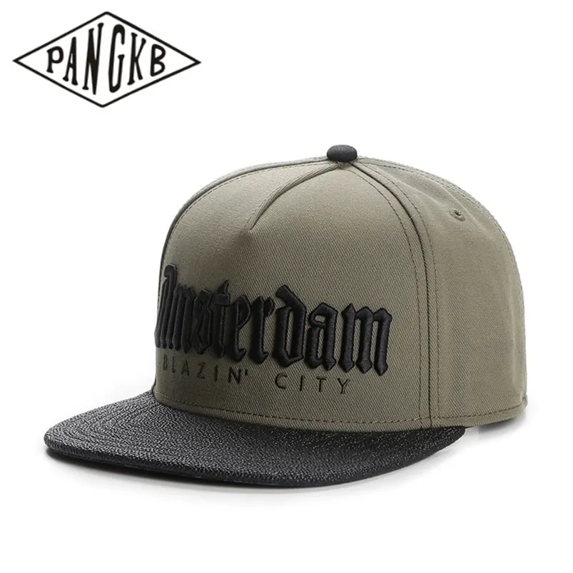 Gorras de béisbol marca PANGKB Amsterdam Cap A-Dam sombrero de calidad superior para hombres mujeres adultos al aire libre casual ajustable sol gorra de béisbol 220920