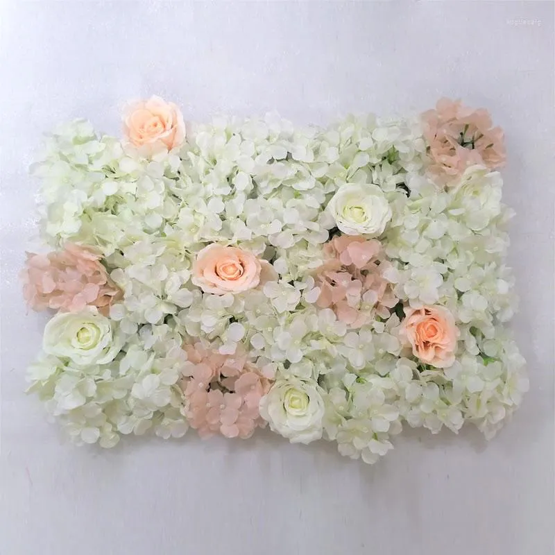 Festdekoration br￶llop bakgrund konstgjorda blommv￤gg bord blommor mittstycke bollar hem sovrum