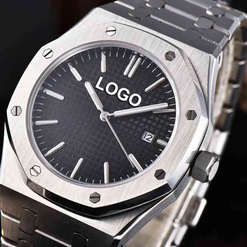 ZF Mechanical Watches 7750 Luxury Mens Watch Solid Solid Stail Steel OEM مع تصميم مخصص Swiss ES Wristwatch HHBW Y7IA