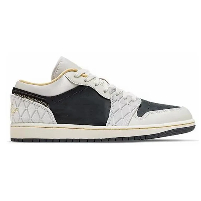 1S Low Top Basketball Shoes With Sequined Beaded Reverse Mocha Pine Green Gold Toe Sneakers For Men Women 2024 From Hendrybizstore 29.52 DHgate.Com