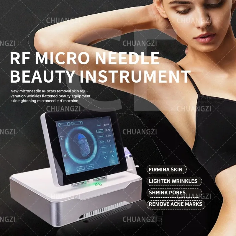 Beauty Items Micro Needle Wrinkle Removal Rf Radio Frequency Fractional RF Microneedling Machine Portable
