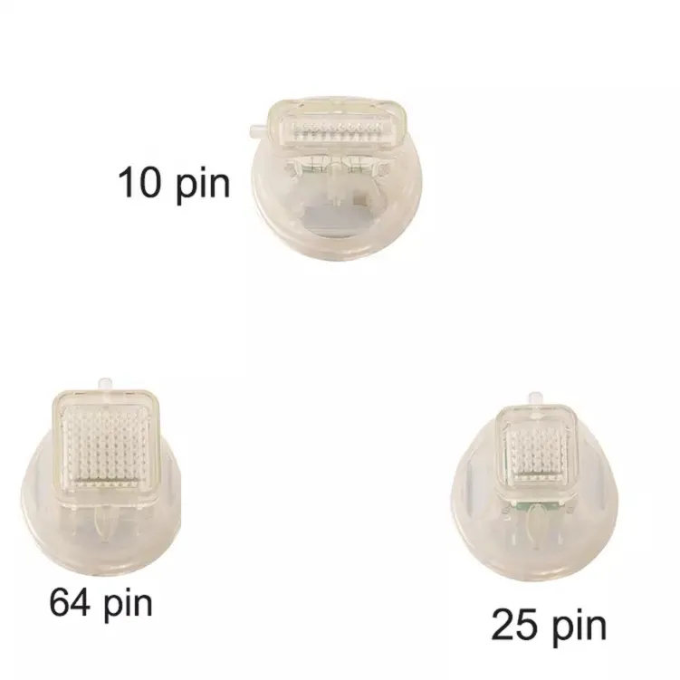 Accessoires de machine de microneedling fractionnaire secret portatif rf micro aiguille d'or de radiofréquence